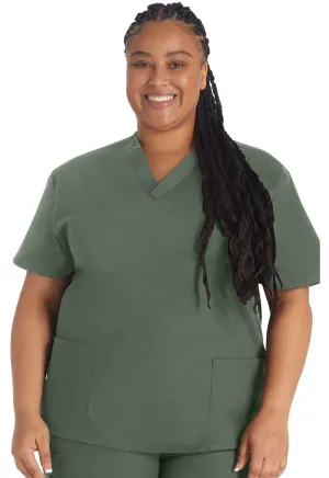EDS Signature 86706 V-Neck Top Olive