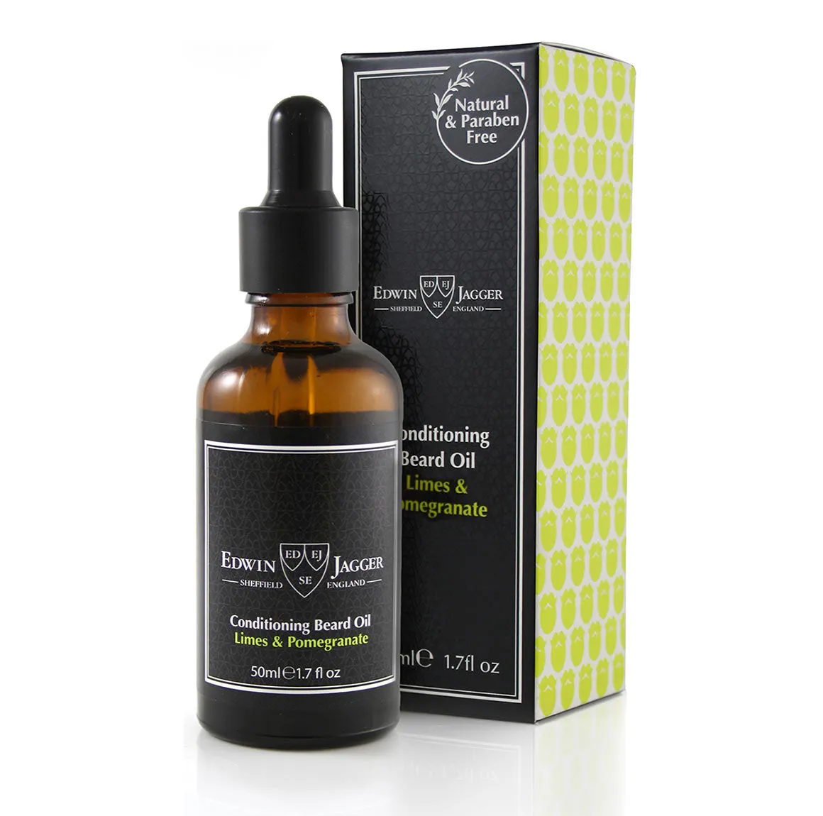 Edwin Jagger - Conditioning Beard Oil, Lime and Pomegranate (50ml)