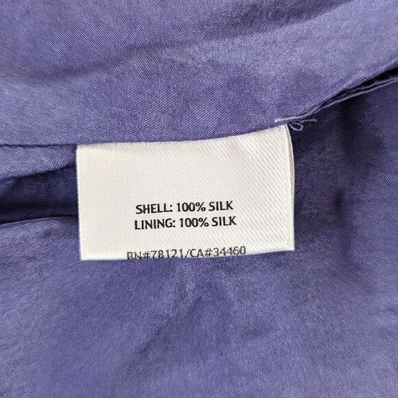 Eileen Fisher Silk Toggle Vest  XS Quiet Luxury Witchy Romantic Minimalist