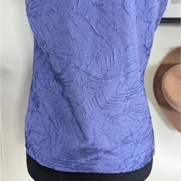 Eileen Fisher Silk Toggle Vest  XS Quiet Luxury Witchy Romantic Minimalist