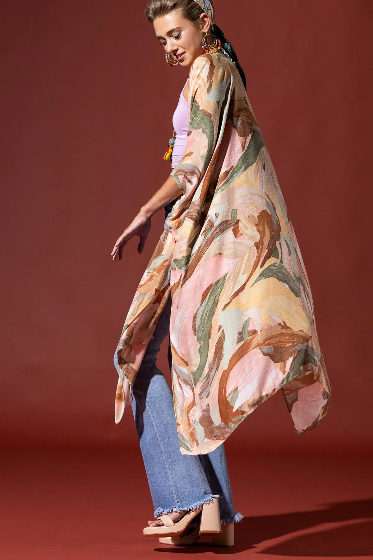 Elegance Silken Kimono