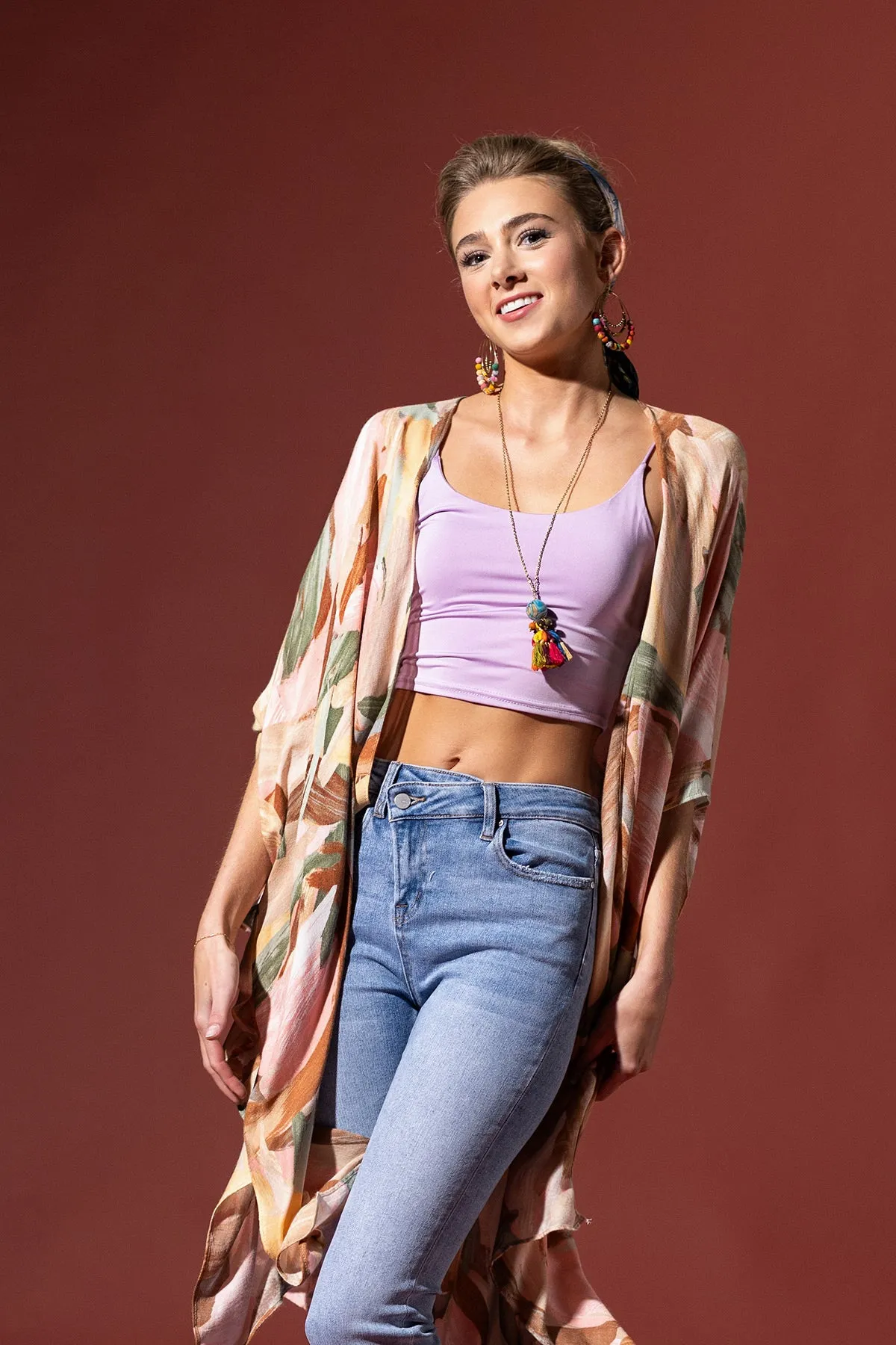 Elegance Silken Kimono