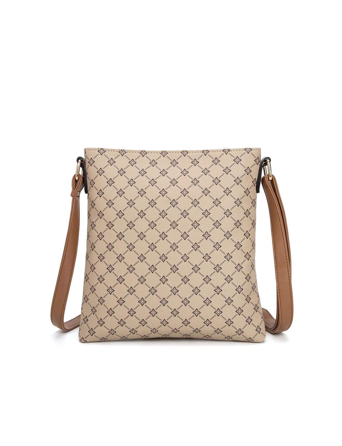 ELLIE VEGAN XBODY BAG- XB-2352-BEI- NEW IN