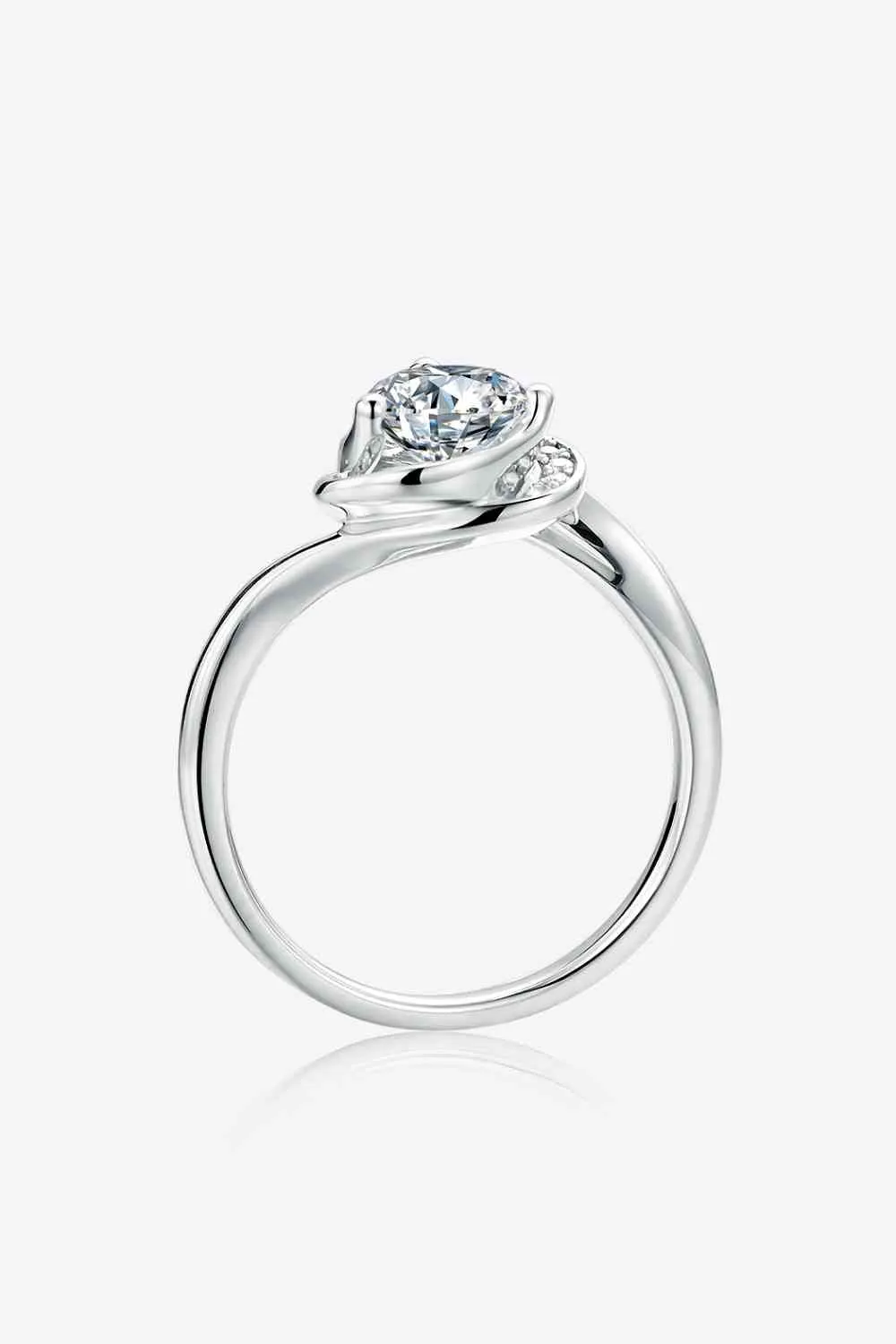 Eternal Heart Moissanite Ring