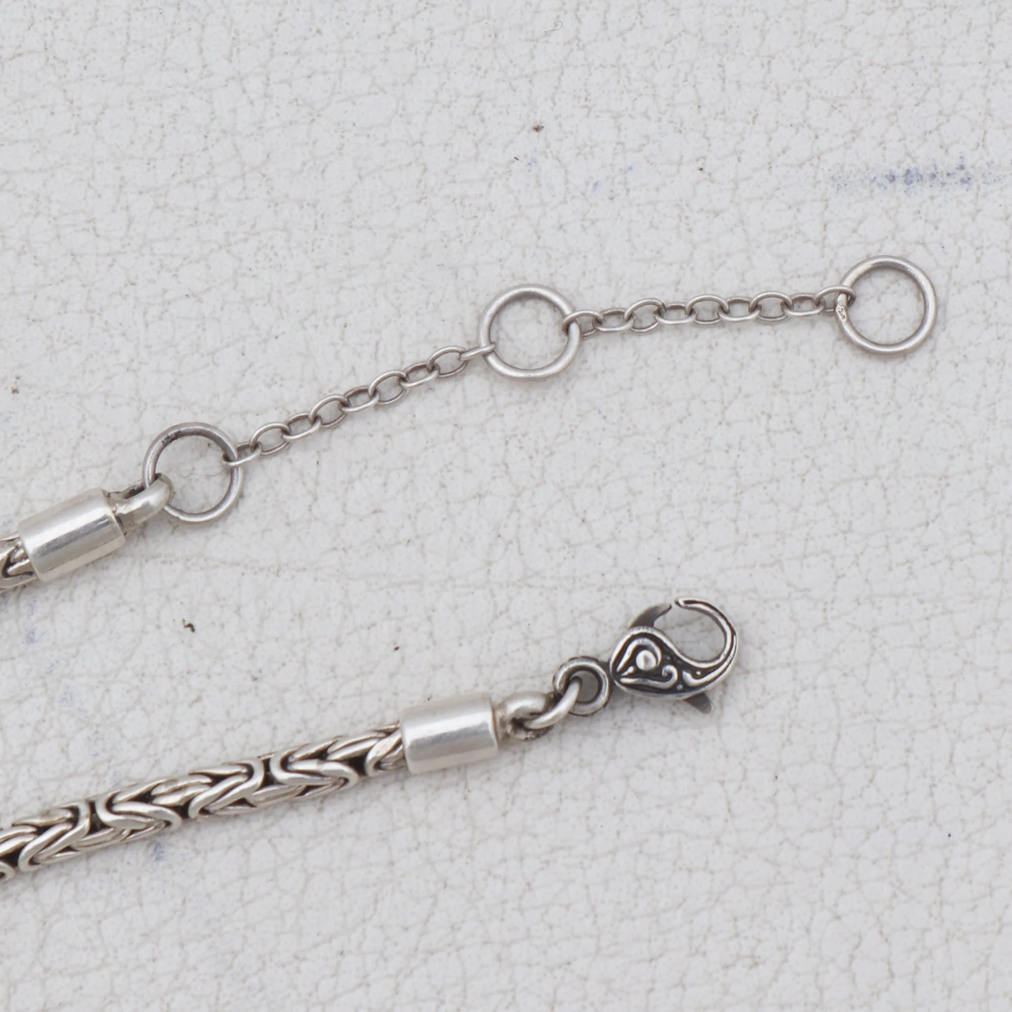 Ethnic Silver Necklace
