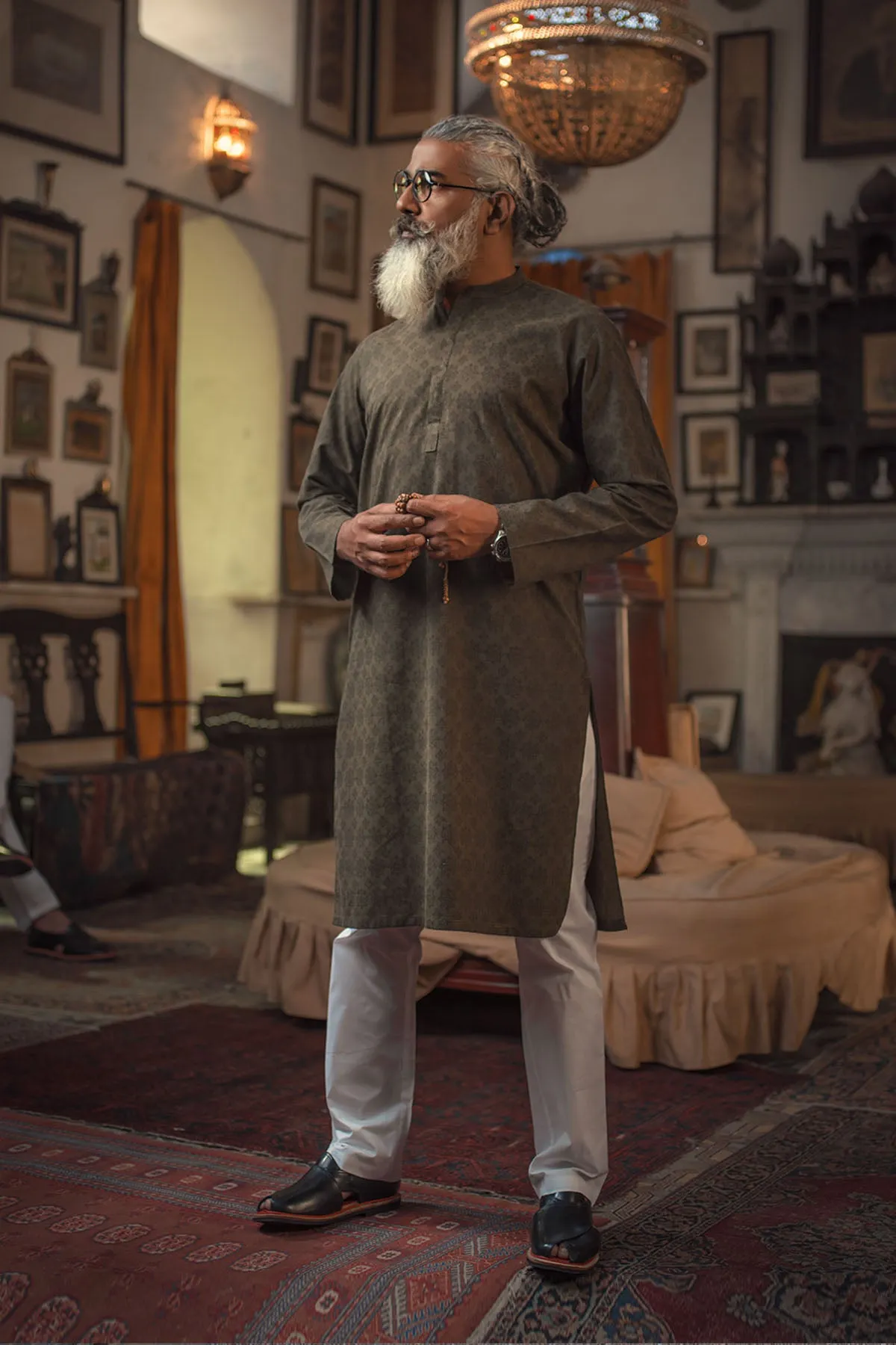 Ethnic Yarn Dyed Kurta