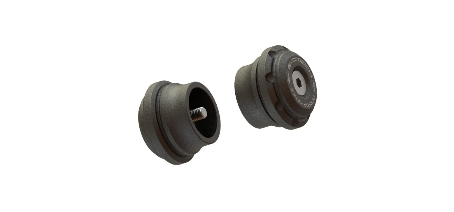 Evotech Bar End Weights (Non Bar End Mirror Version) - Triumph Street Triple R (2020-2022)