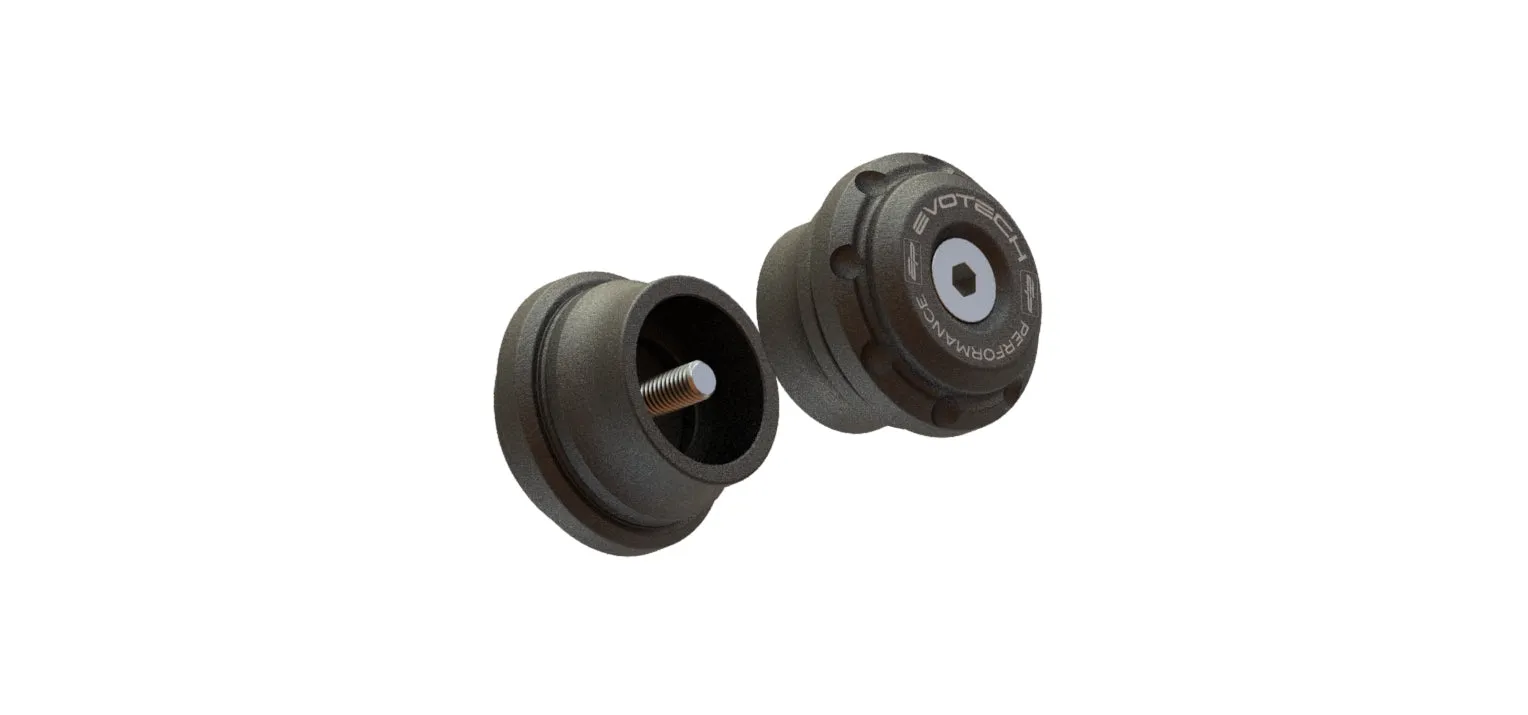 Evotech Bar End Weights (Non Bar End Mirror Version) - Triumph Street Triple R (2020-2022)