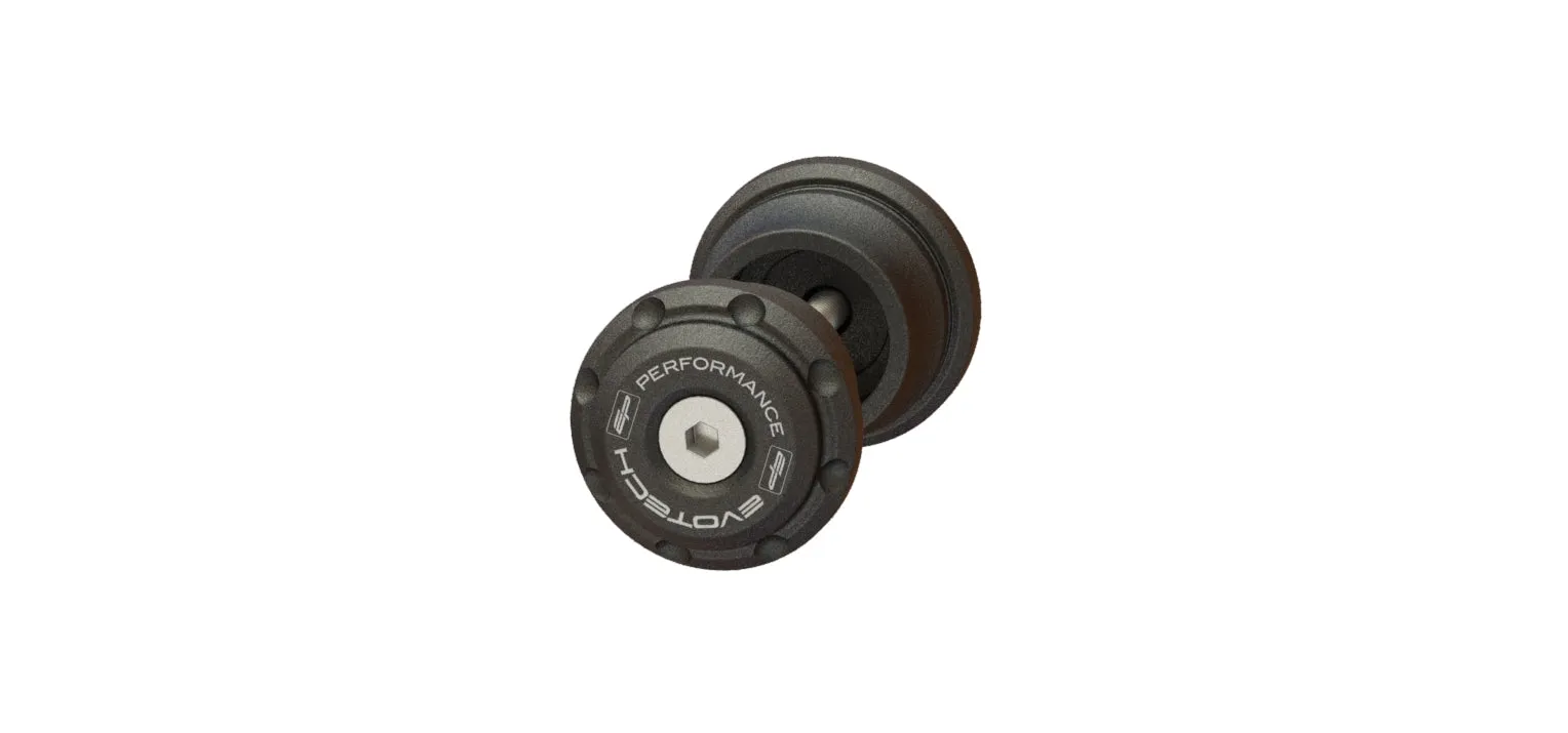 Evotech Bar End Weights (Non Bar End Mirror Version) - Triumph Street Triple R (2020-2022)