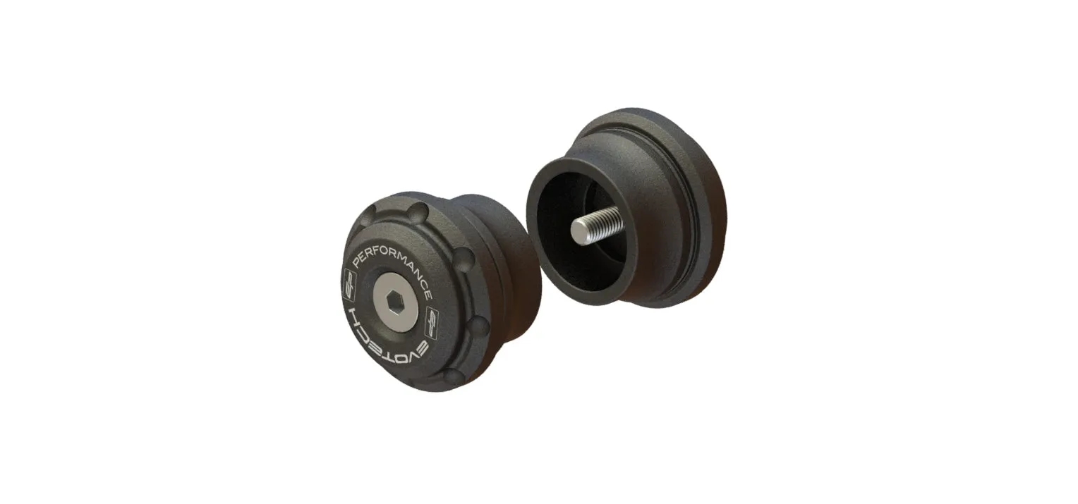 Evotech Bar End Weights (Non Bar End Mirror Version) - Triumph Street Triple R (2020-2022)