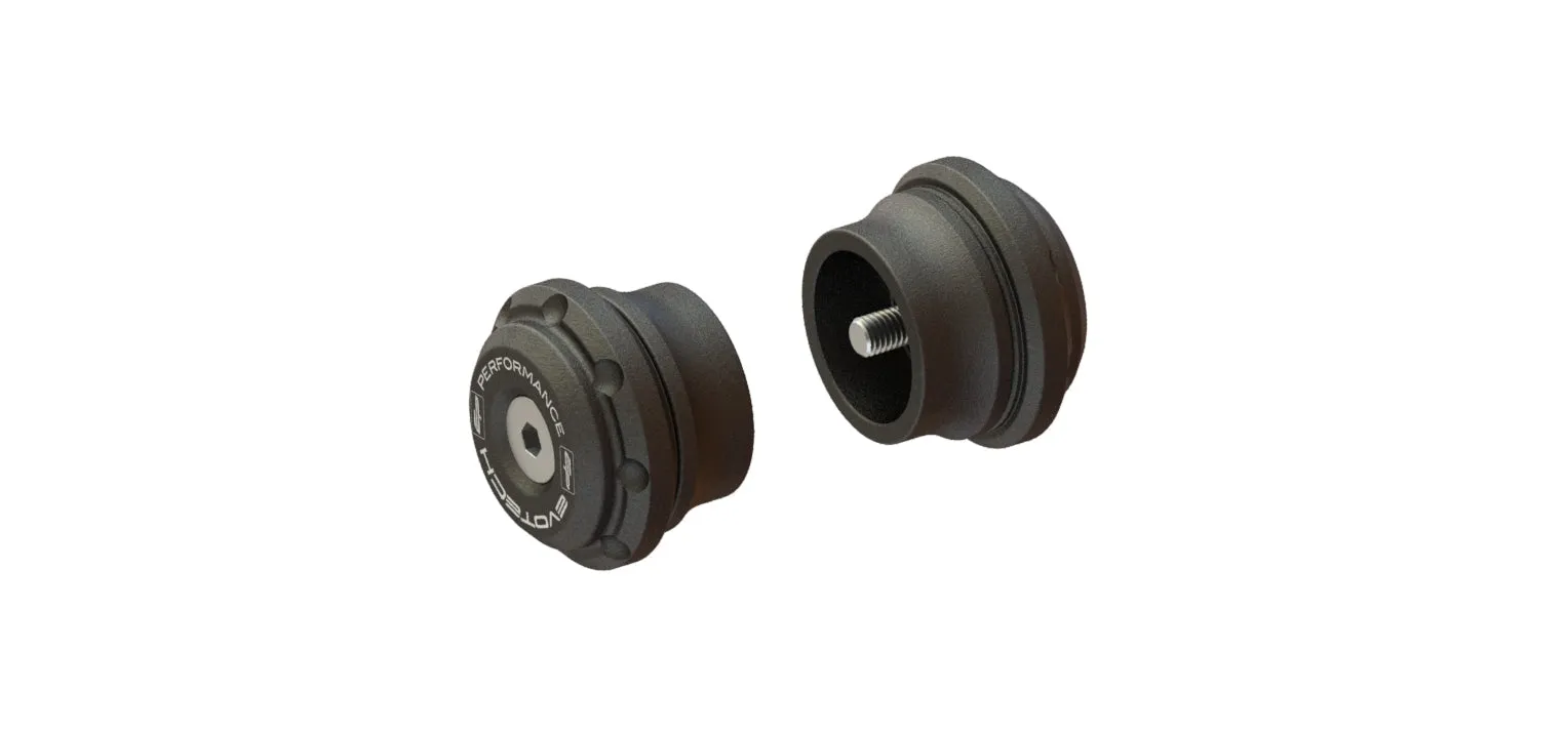 Evotech Bar End Weights (Non Bar End Mirror Version) - Triumph Street Triple R (2020-2022)