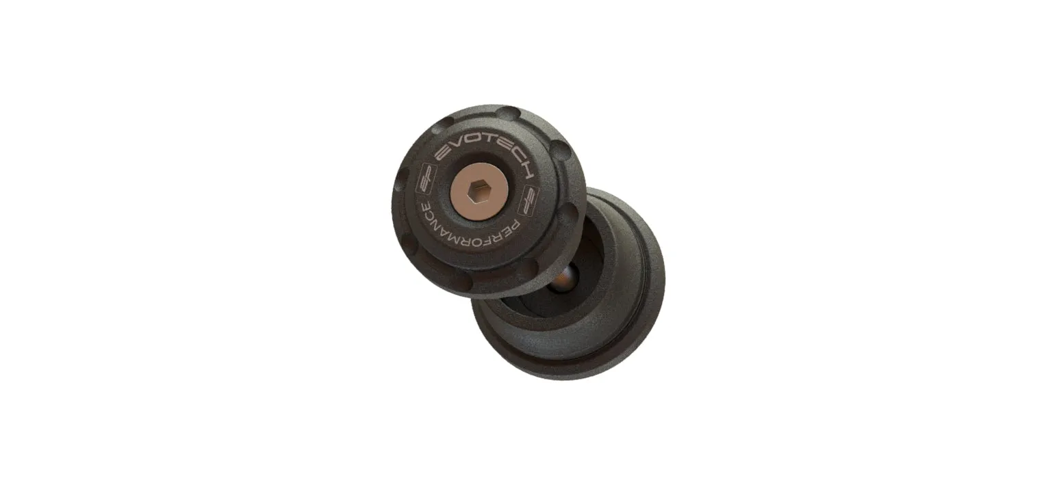 Evotech Bar End Weights (Non Bar End Mirror Version) - Triumph Street Triple R (2020-2022)