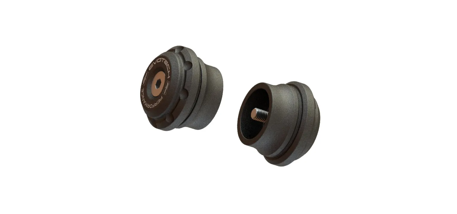 Evotech Bar End Weights (Non Bar End Mirror Version) - Triumph Street Triple R (2020-2022)