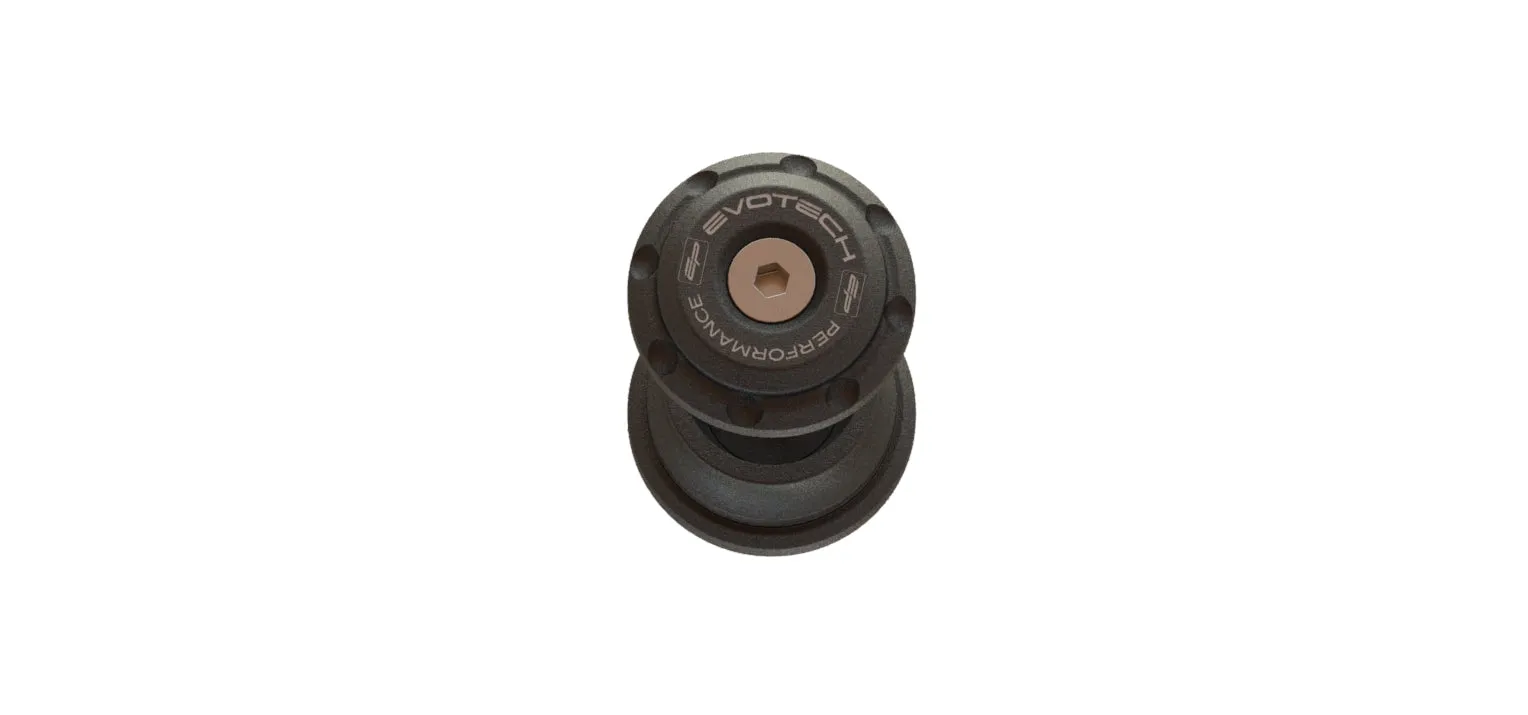 Evotech Bar End Weights (Non Bar End Mirror Version) - Triumph Street Triple R (2020-2022)