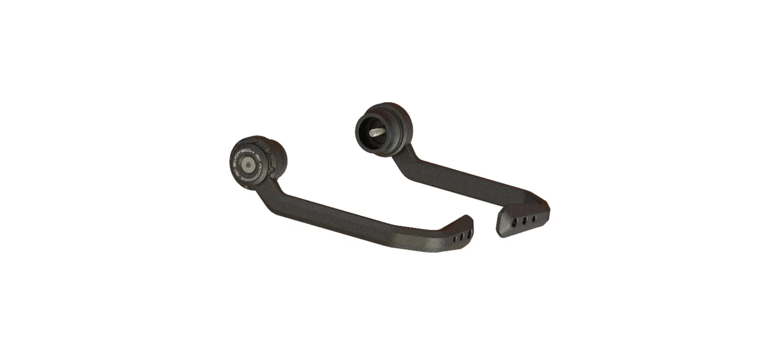 Evotech Triumph Street Triple 765 Moto2 Edition Brake And Clutch Lever Protector Kit (2023 ) (Non Bar End Mirror Version)