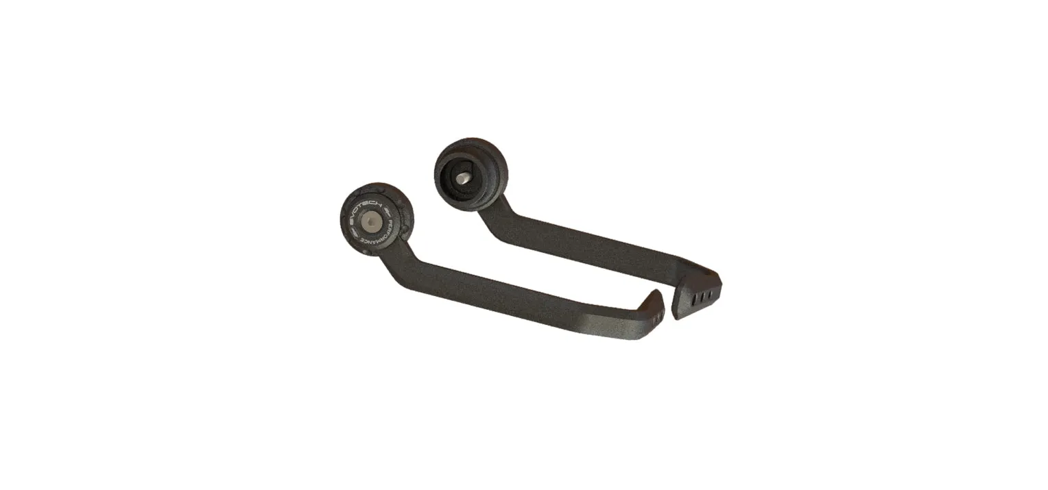 Evotech Triumph Street Triple 765 Moto2 Edition Brake And Clutch Lever Protector Kit (2023 ) (Non Bar End Mirror Version)
