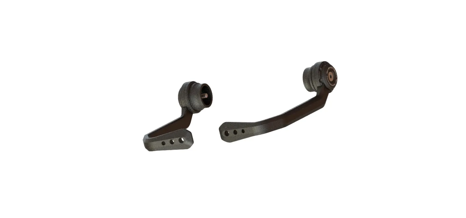 Evotech Triumph Street Triple 765 Moto2 Edition Brake And Clutch Lever Protector Kit (2023 ) (Non Bar End Mirror Version)