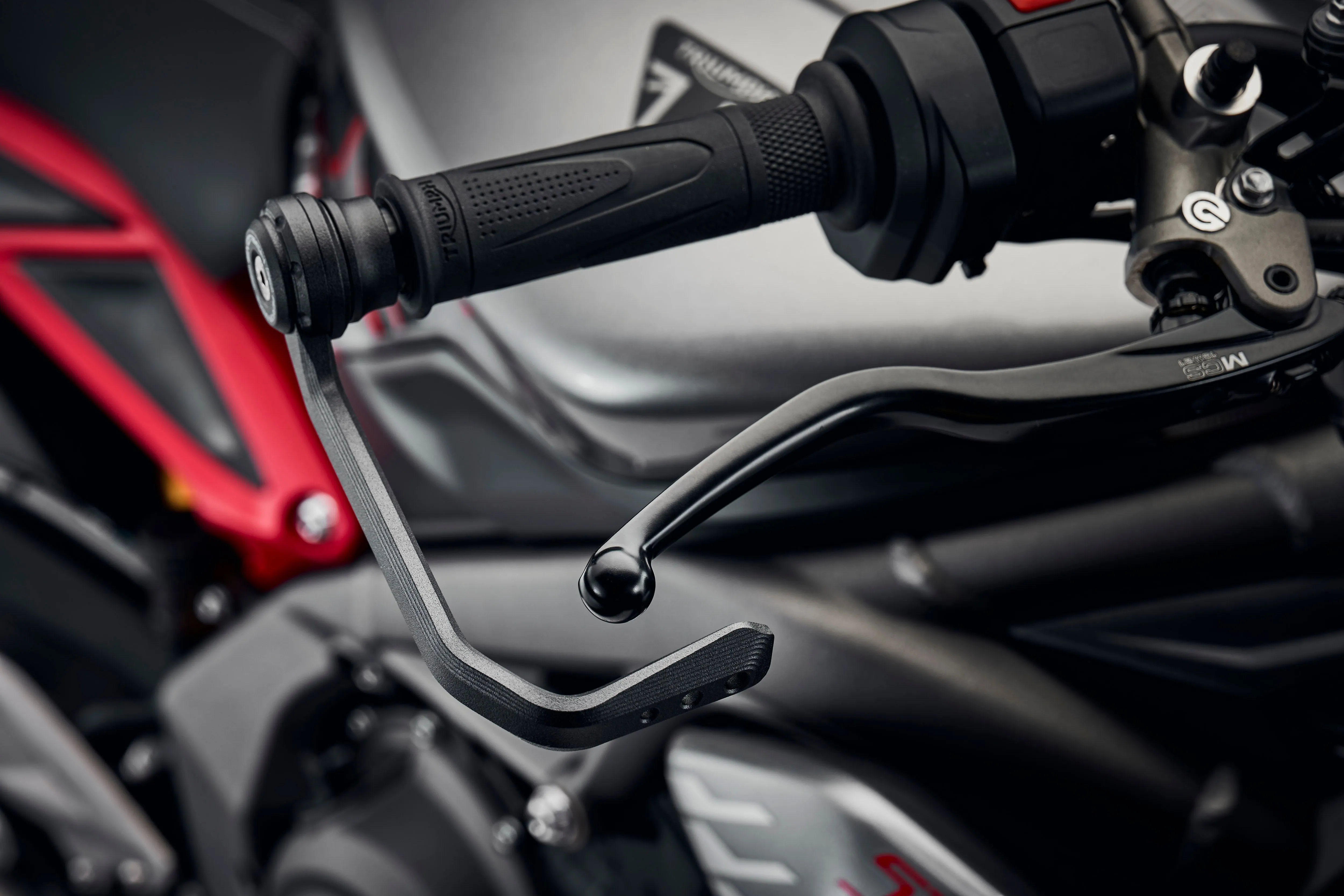 Evotech Triumph Street Triple 765 Moto2 Edition Brake Lever Protector Kit (2023 ) (Non Bar End Version)
