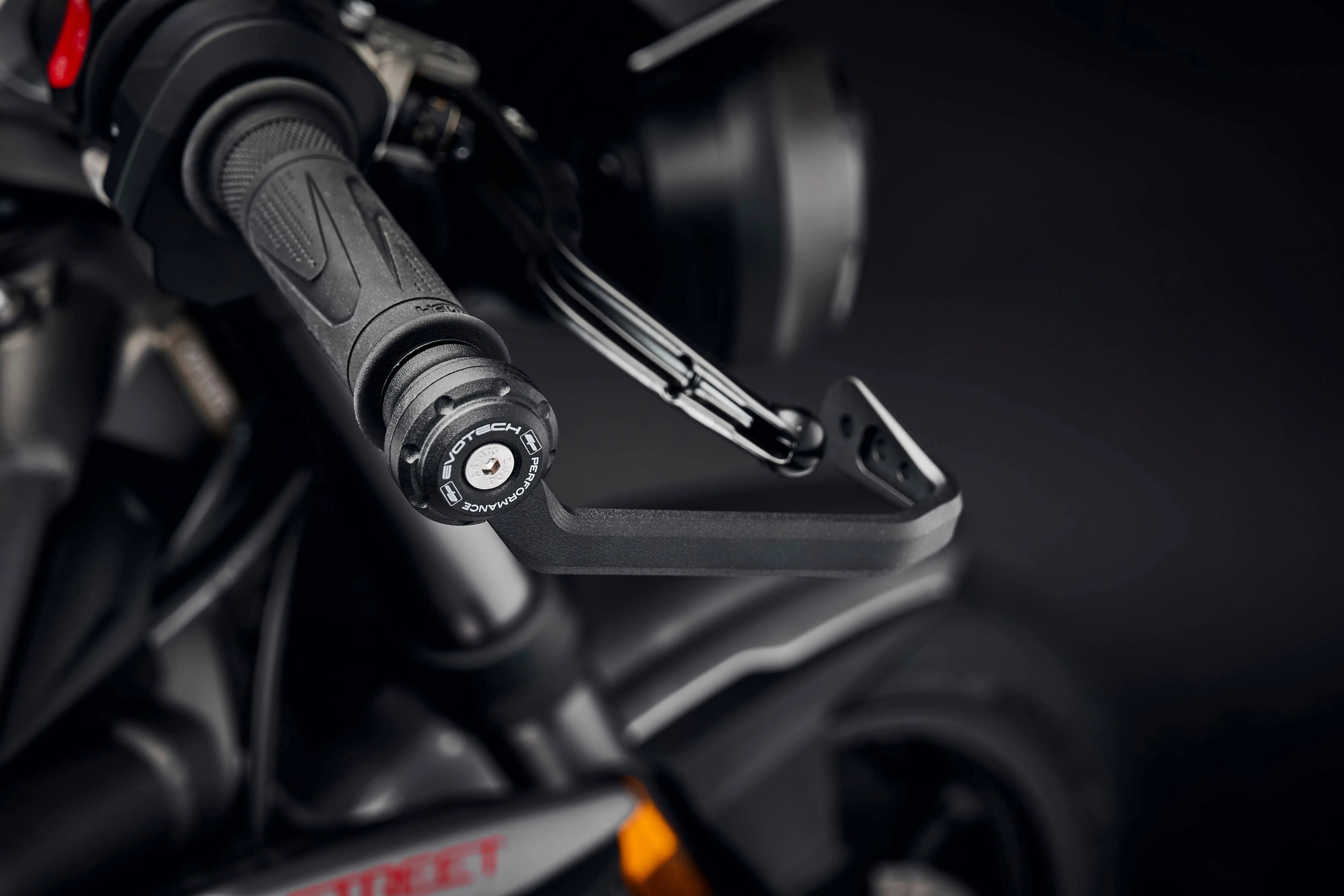 Evotech Triumph Street Triple 765 Moto2 Edition Brake Lever Protector Kit (2023 ) (Non Bar End Version)