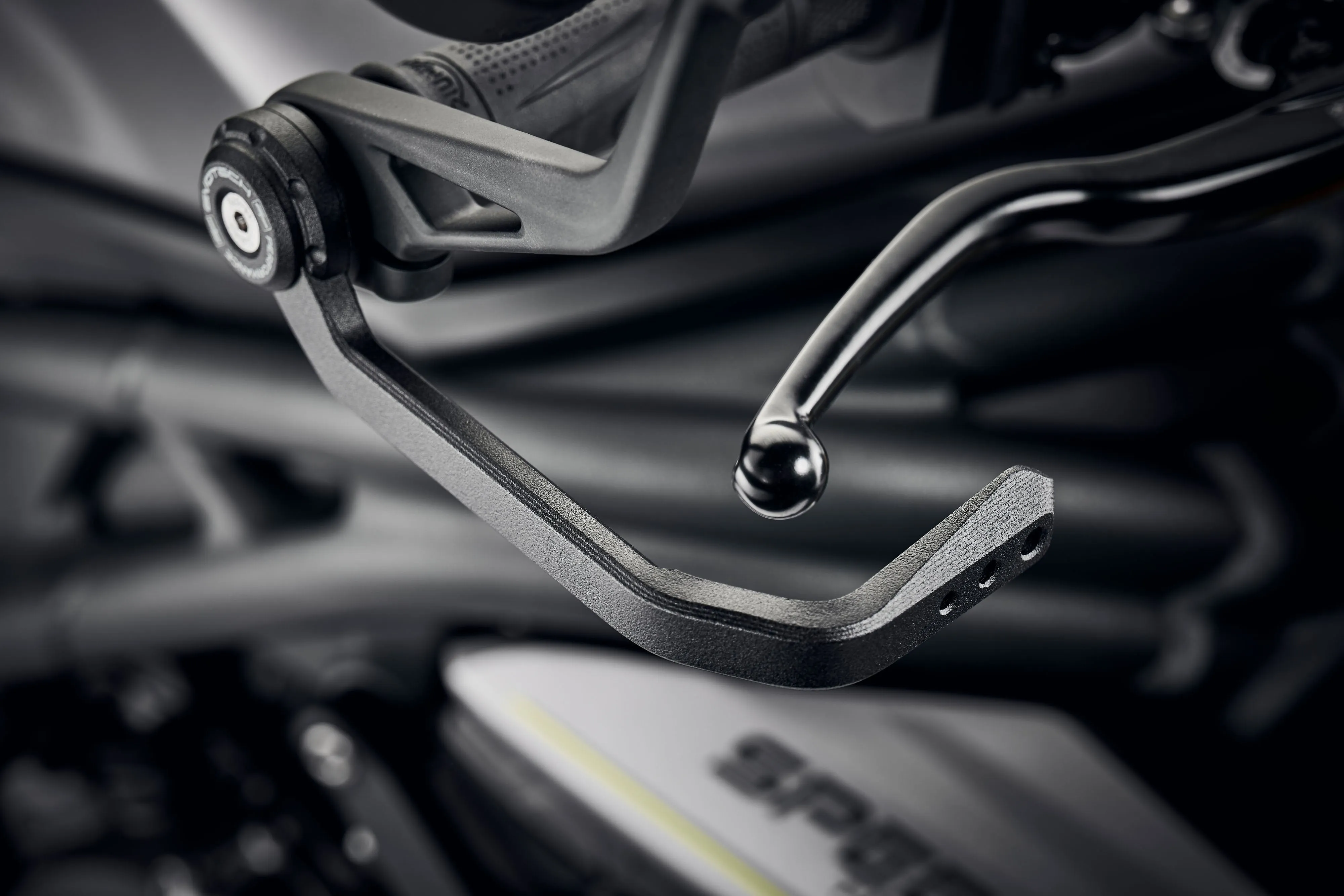 Evotech Triumph Street Triple 765 RS Brake Lever Protector Kit (2023 ) (Bar End Version)