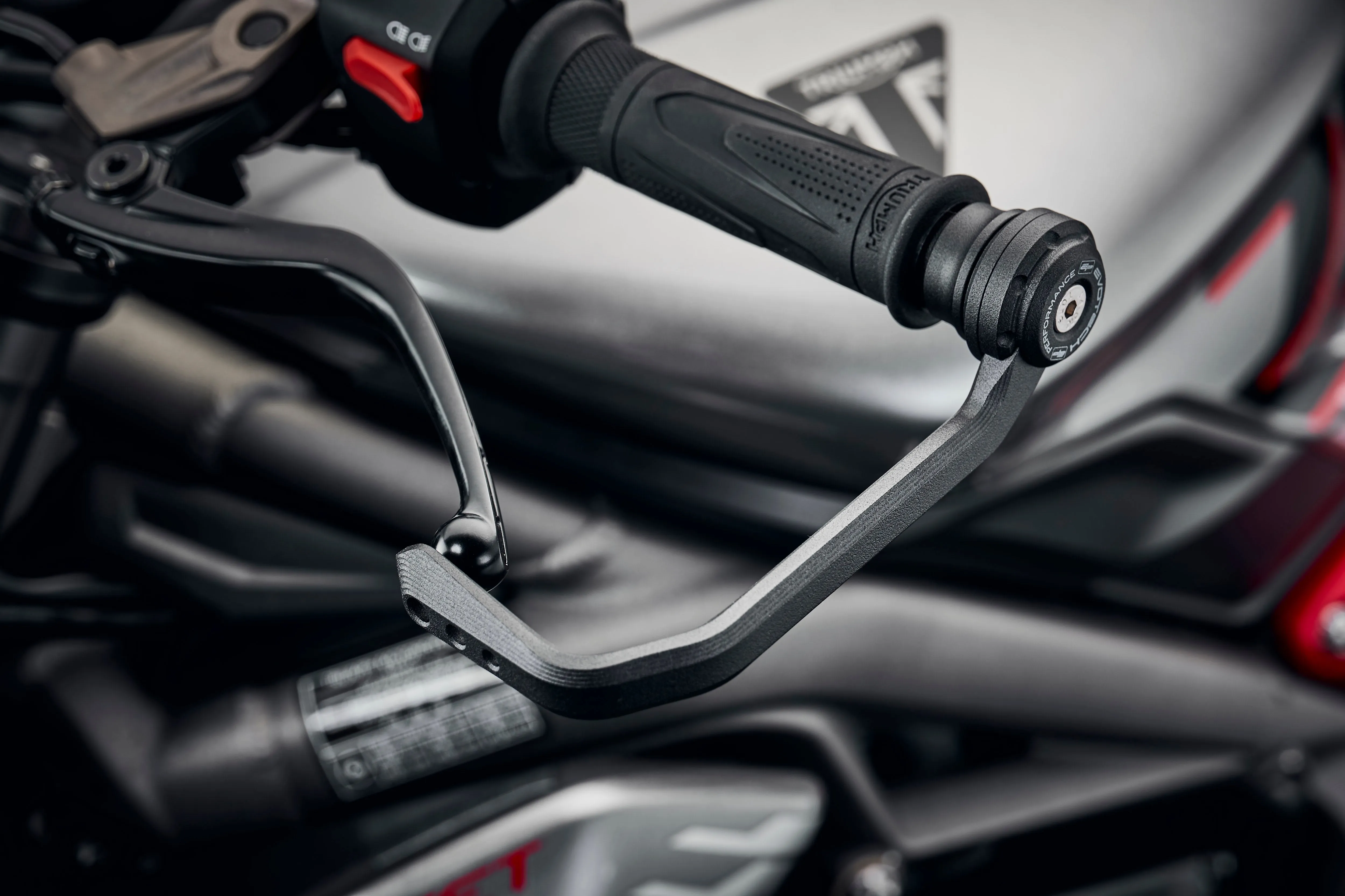 Evotech Triumph Street Triple 765 RS Clutch Lever Protector Kit (2023 ) (Non Bar End Mirror Version)