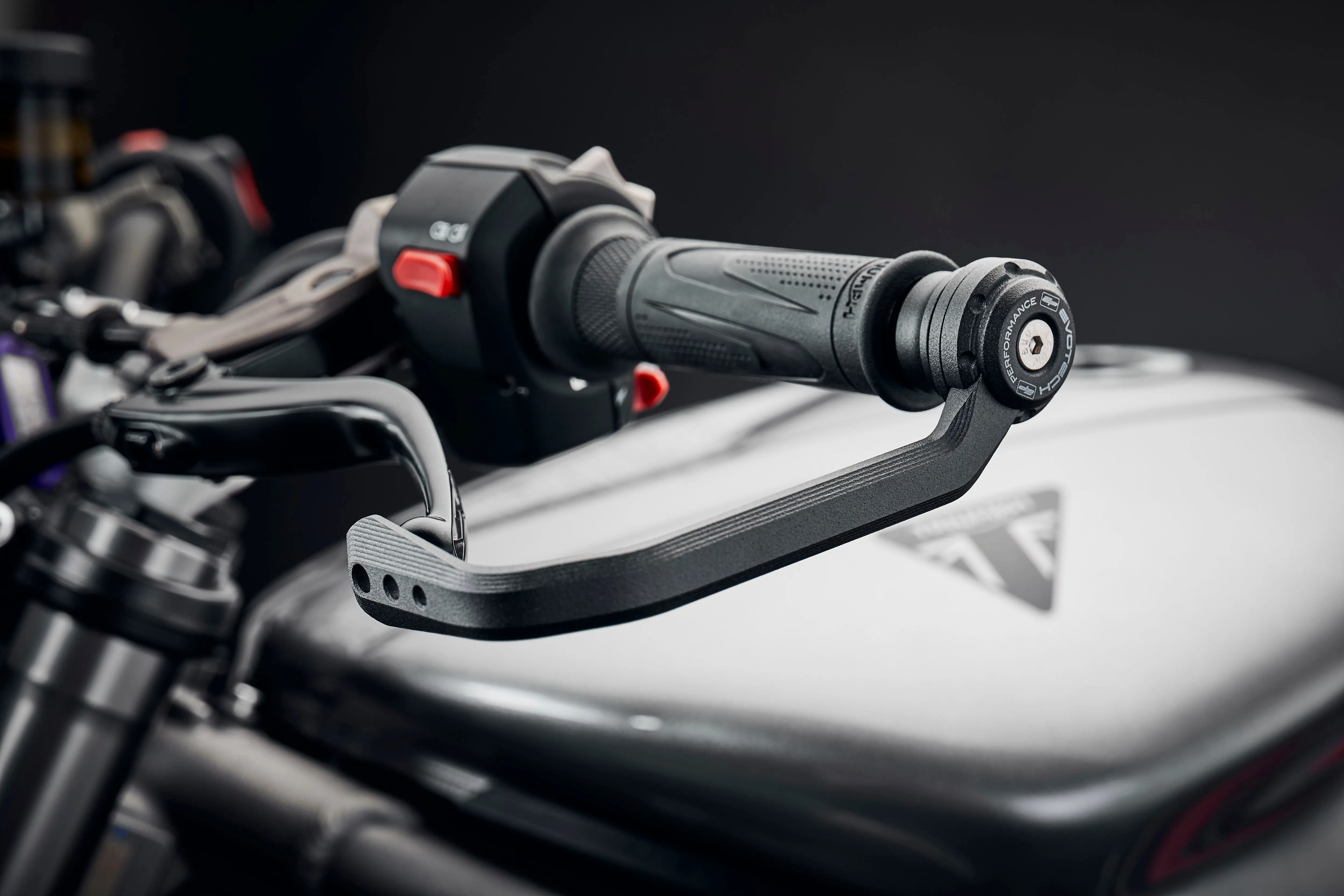 Evotech Triumph Street Triple 765 RS Clutch Lever Protector Kit (2023 ) (Non Bar End Mirror Version)