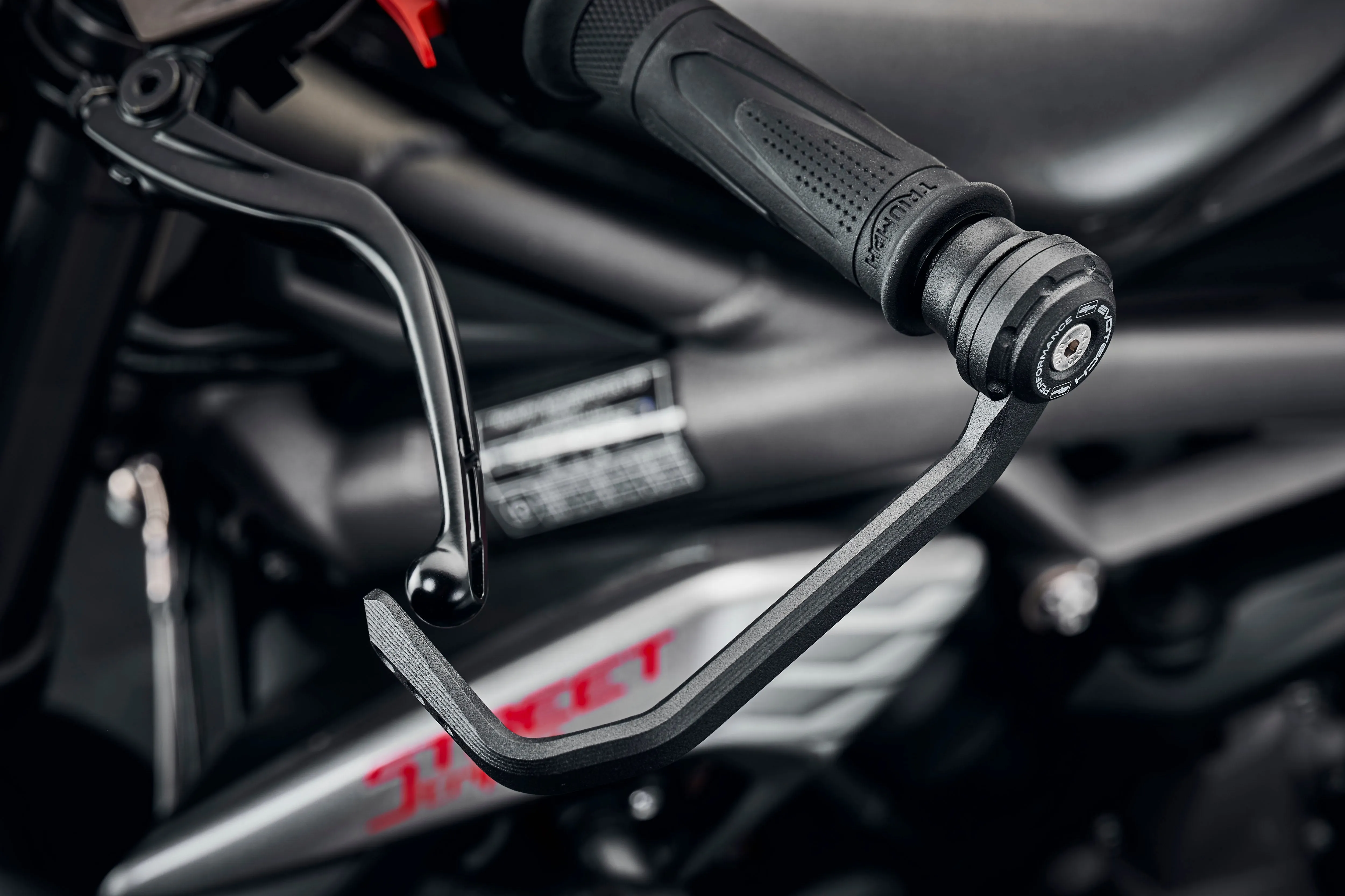 Evotech Triumph Street Triple 765 RS Clutch Lever Protector Kit (2023 ) (Non Bar End Mirror Version)
