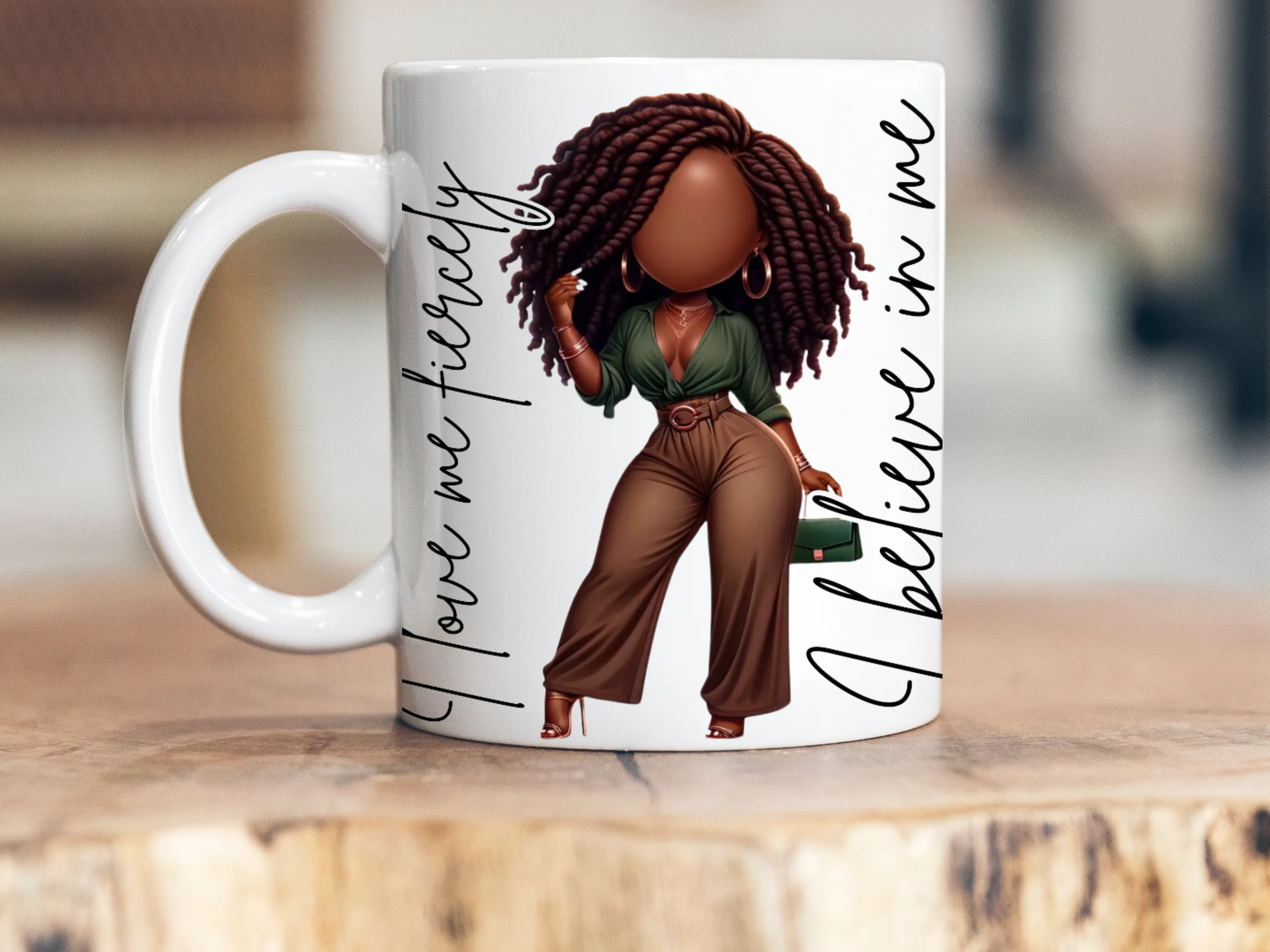 Faceless Affirmation Coffee Mug
