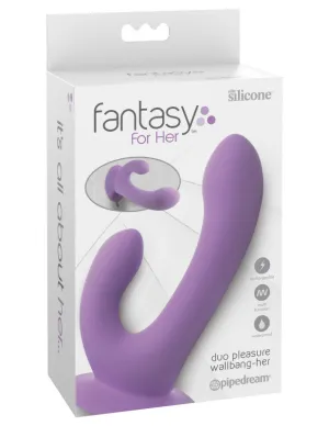Fantasy for Her Duo Pleasure Wallbang-Her