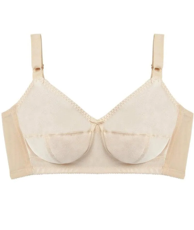 Fayreform Rigid Soft Cup Wire-free Bra - Honey Beige