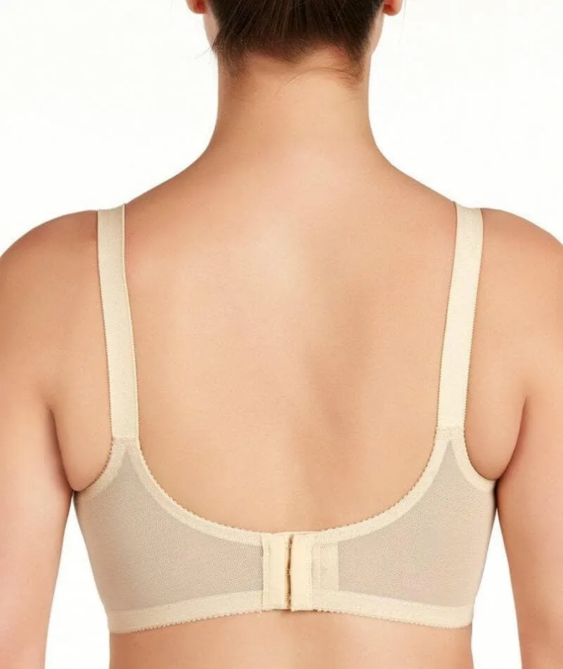 Fayreform Rigid Soft Cup Wire-free Bra - Honey Beige