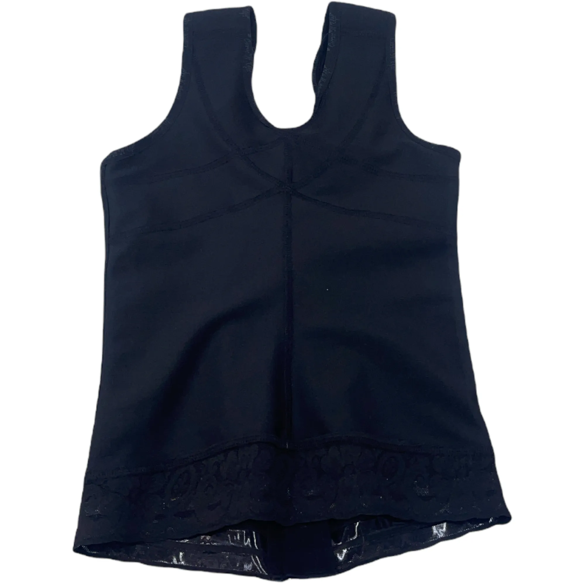 FB7030 LATEX VEST WITH FRONTAL ZIPPER
