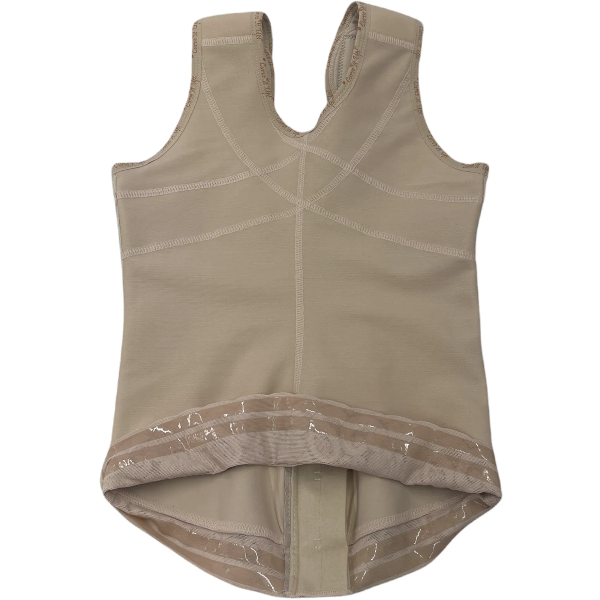 FB7030 LATEX VEST WITH FRONTAL ZIPPER