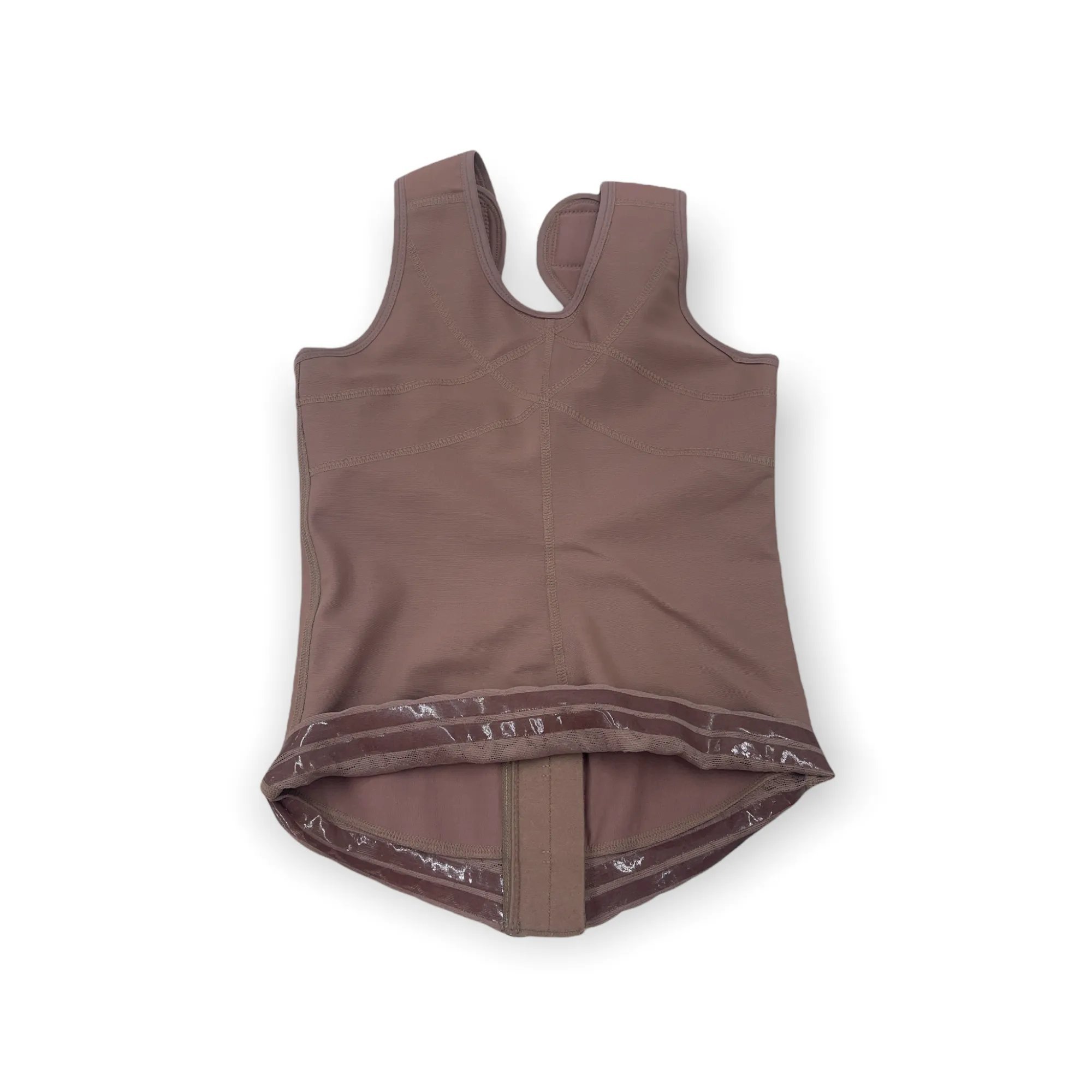 FB7030 LATEX VEST WITH FRONTAL ZIPPER