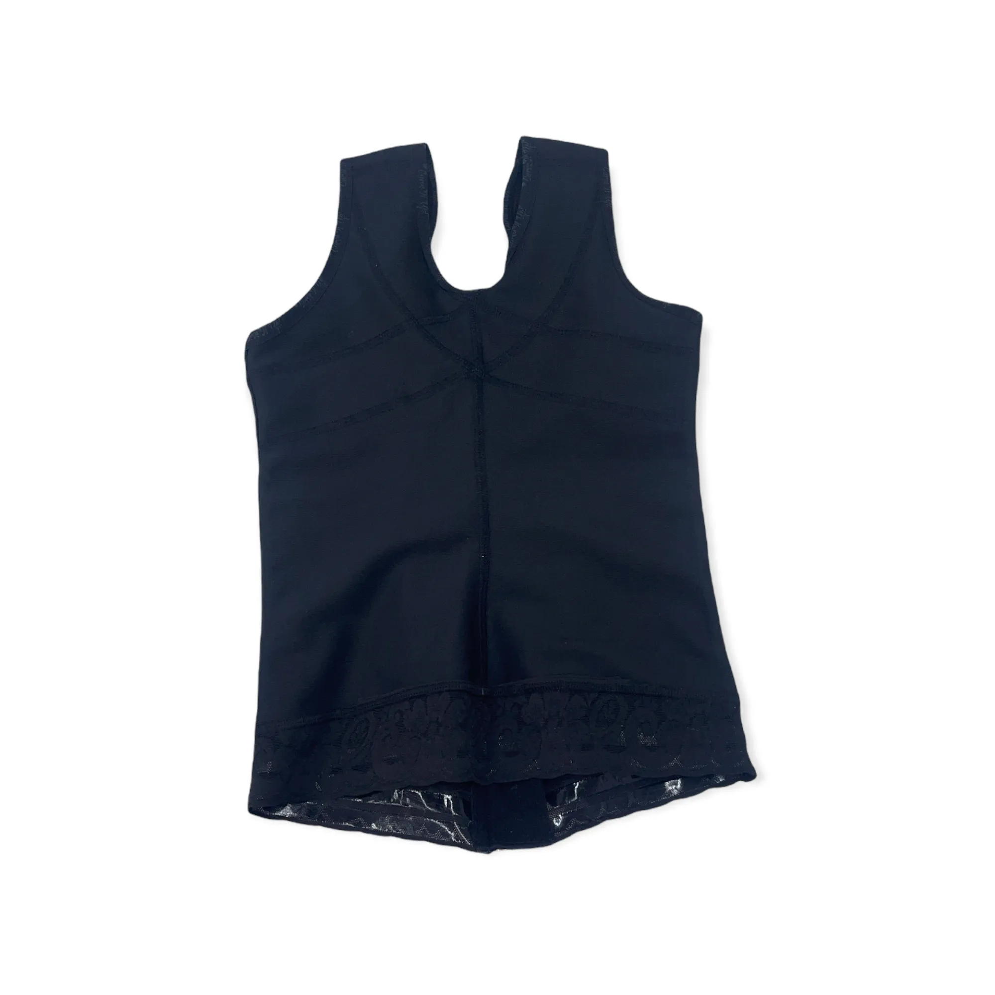 FB7030 LATEX VEST WITH FRONTAL ZIPPER