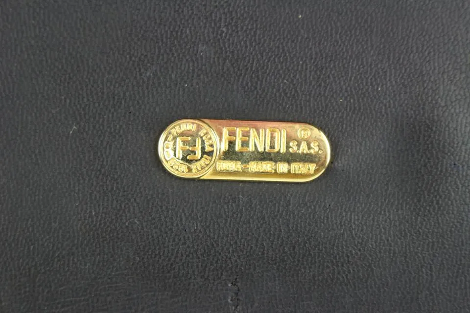 Fendi Brown Monogram FF Zucca Trunk Luggage Suitcase 119f10