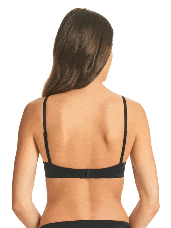 Finelines Refined 5 Way Convertible Push Up Bra - Black