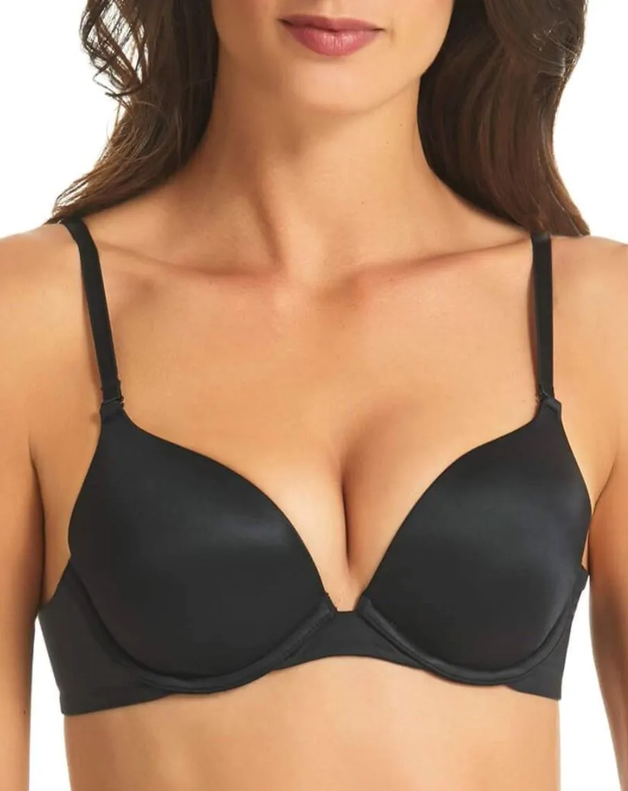 Finelines Refined 5 Way Convertible Push Up Bra - Black