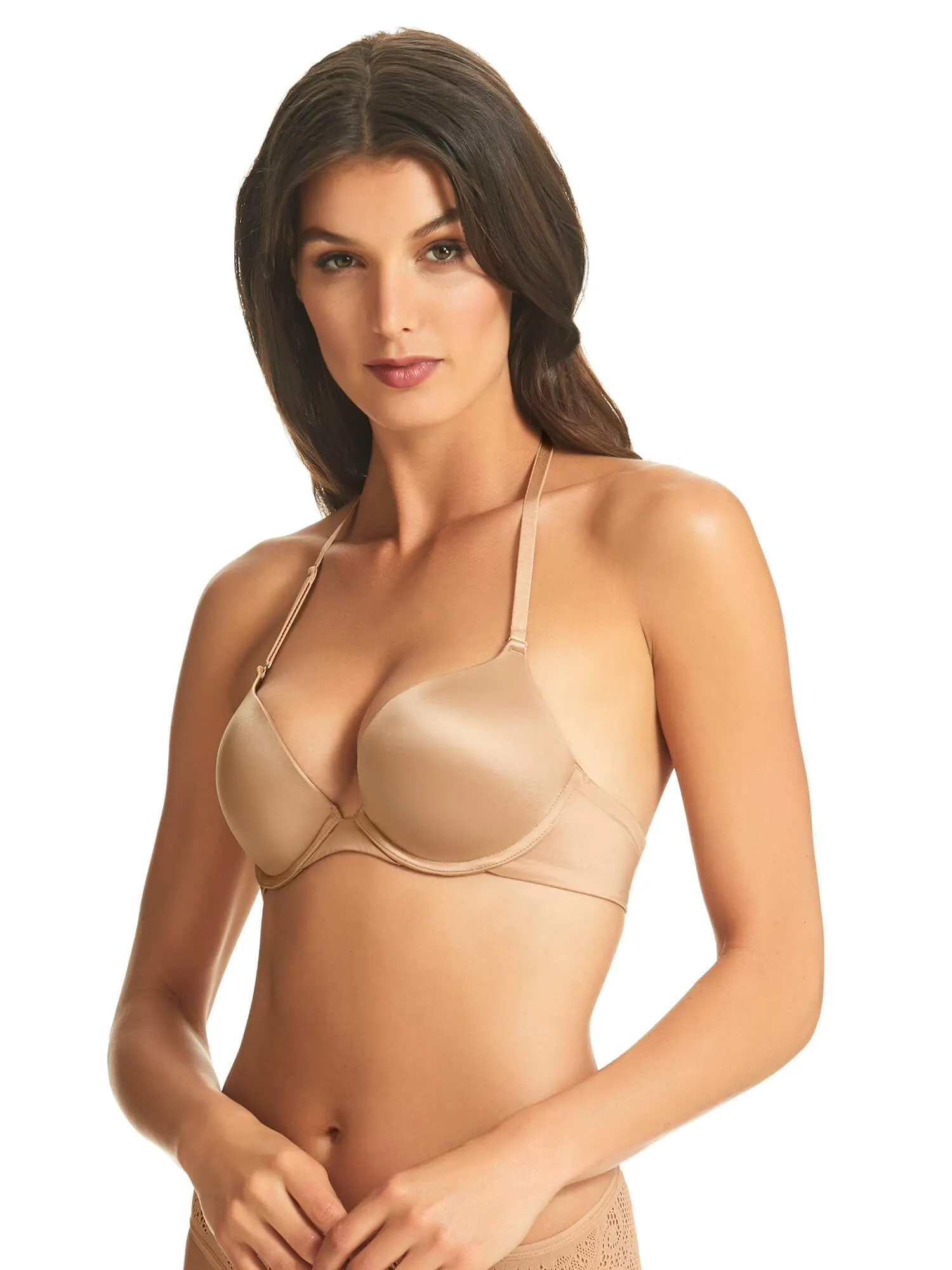 Finelines Refined 5 Way Convertible Push Up Bra - Nude