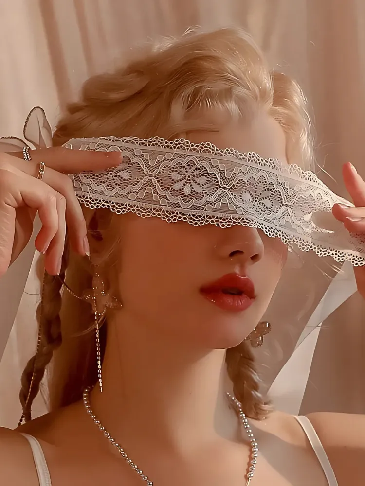 Floral Lace Eye Mask