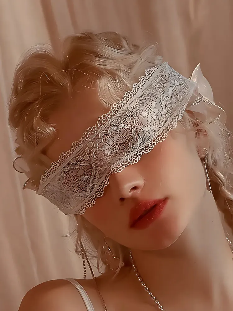 Floral Lace Eye Mask