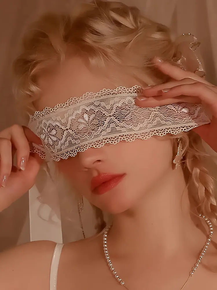 Floral Lace Eye Mask