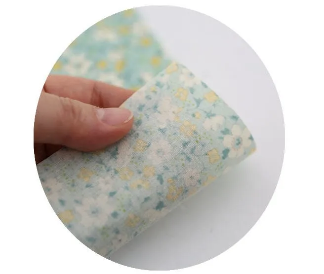 Flowers Waterproof Fabric Floral Waterproof - Pink or Green - By the Yard 433213-2