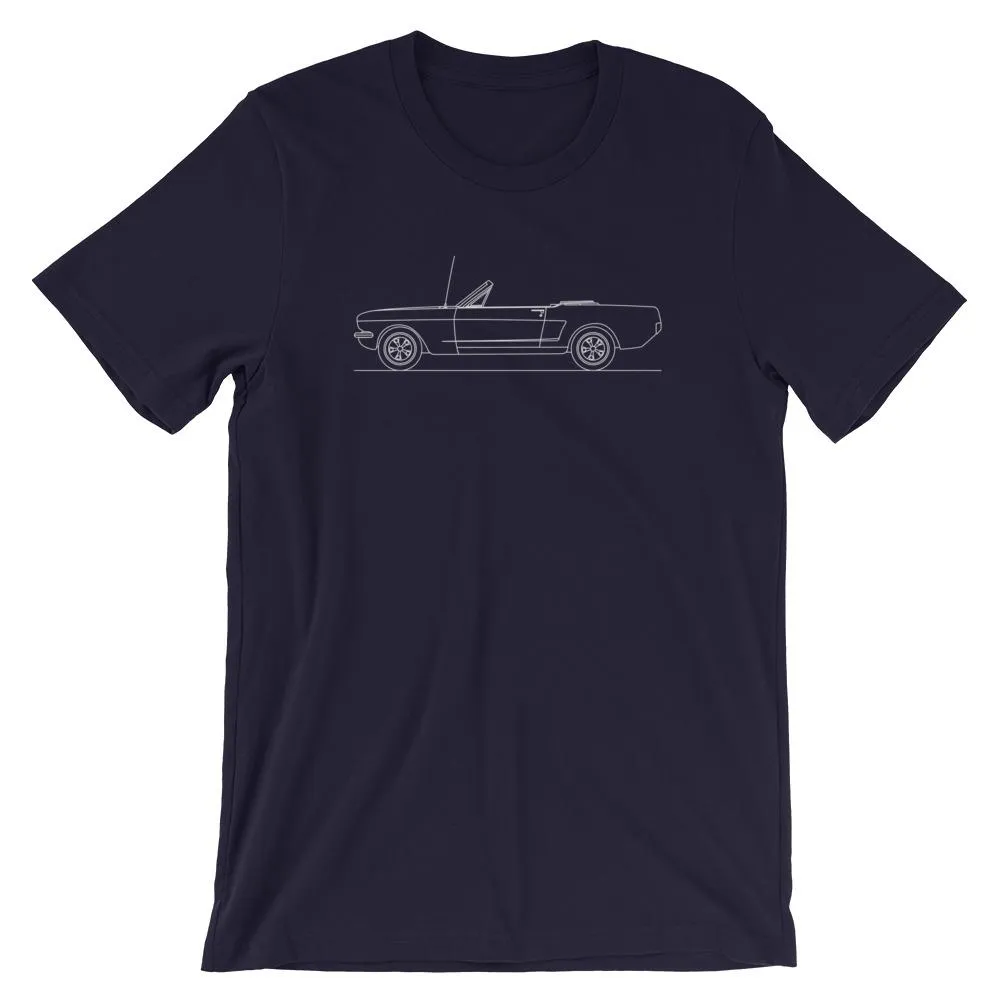 Ford Mustang GT Convertible silhouette T-shirt