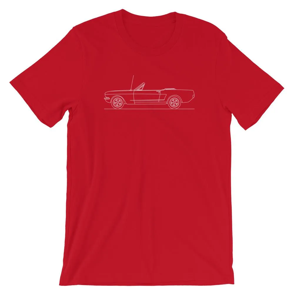 Ford Mustang GT Convertible silhouette T-shirt