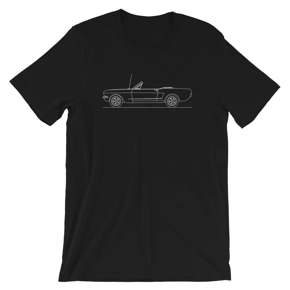 Ford Mustang GT Convertible silhouette T-shirt