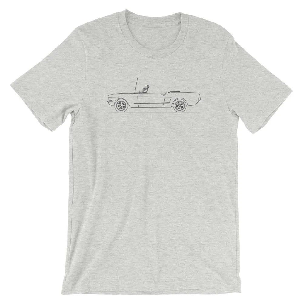 Ford Mustang GT Convertible silhouette T-shirt