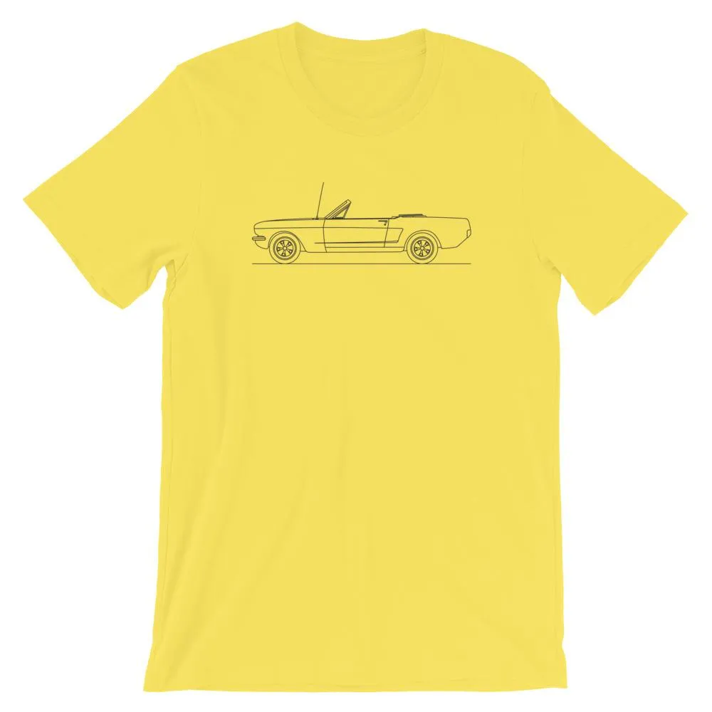 Ford Mustang GT Convertible silhouette T-shirt