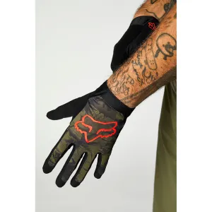 FOX FLEXAIR ASCENT GLOVES [OLIVE GREEN]