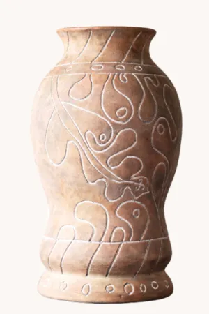 Frida Vase Tall Brown | Dusty Deco
